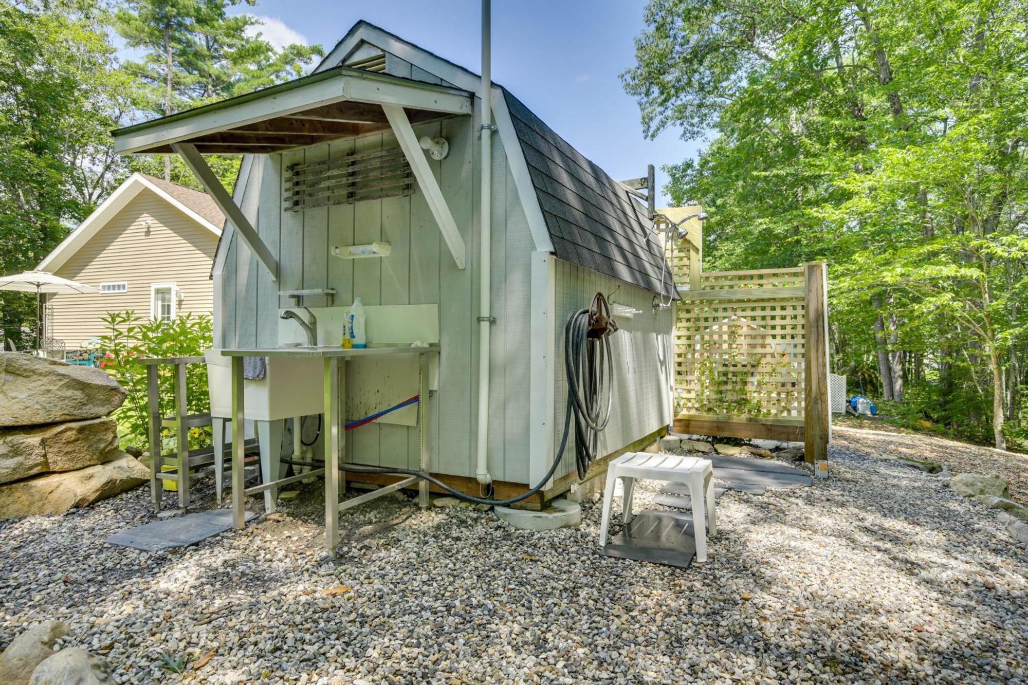 Maine Cottage With Dock And Kayaks, Near Augusta! Exterior photo