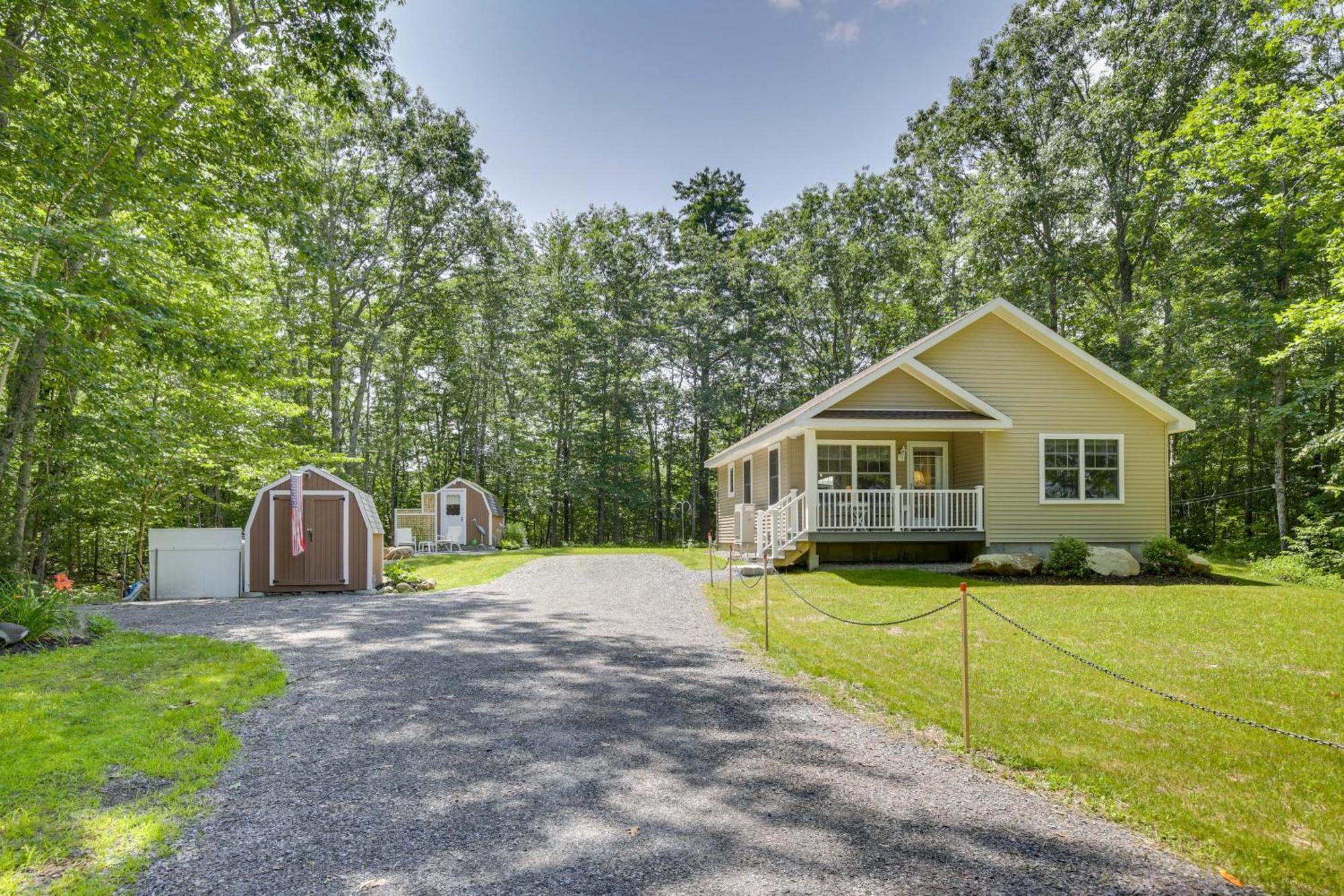 Maine Cottage With Dock And Kayaks, Near Augusta! Exterior photo