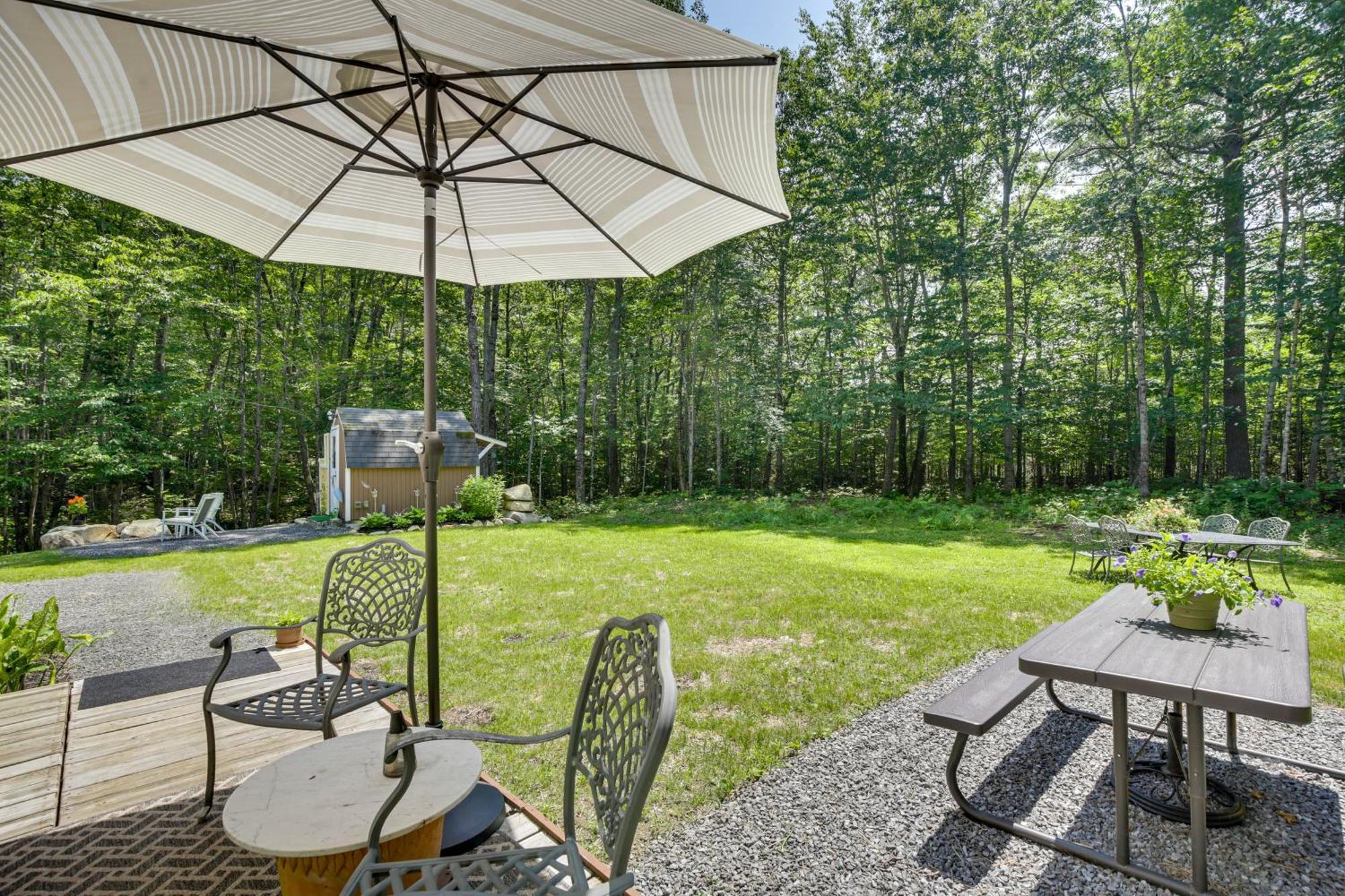 Maine Cottage With Dock And Kayaks, Near Augusta! Exterior photo