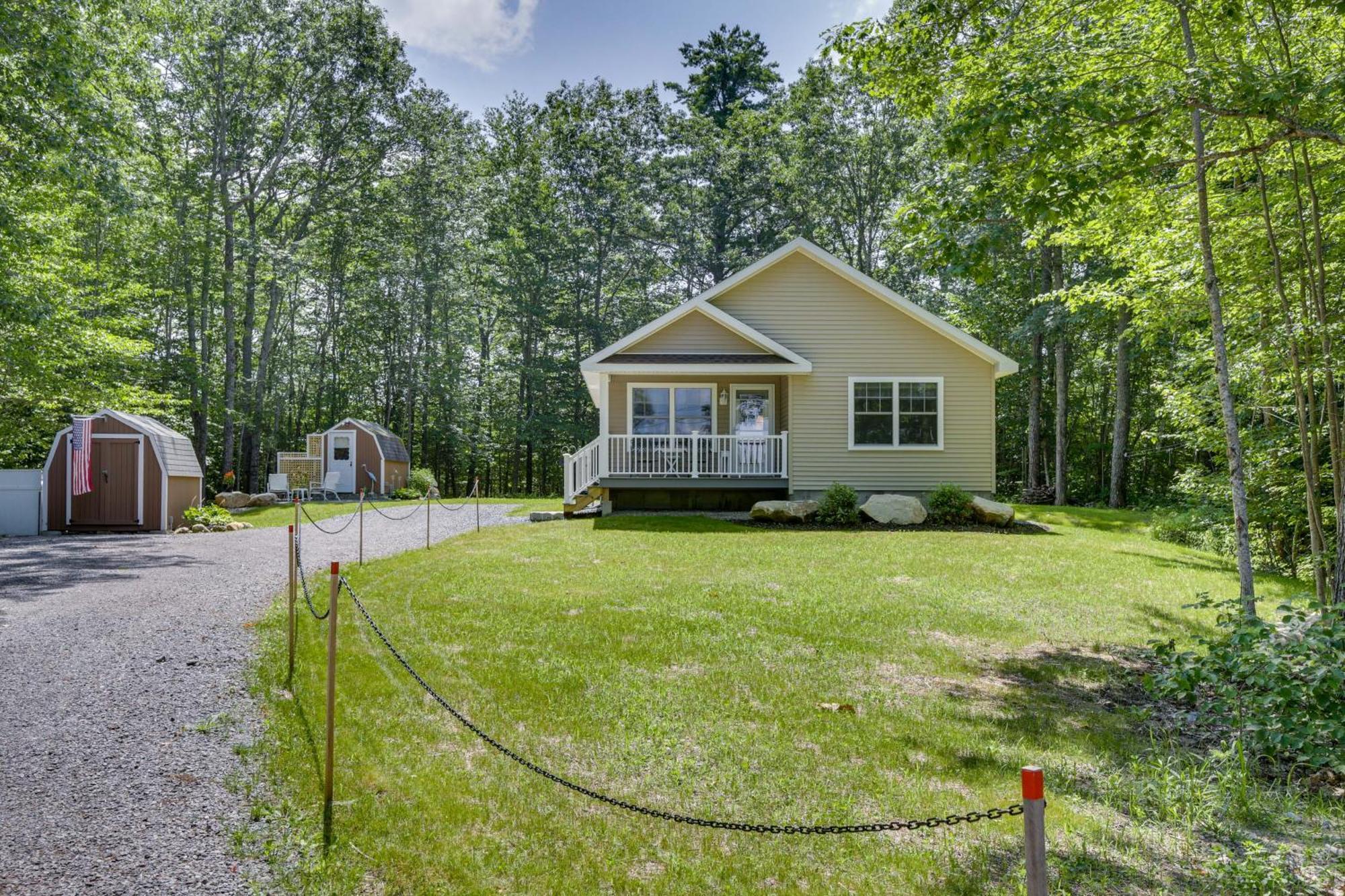 Maine Cottage With Dock And Kayaks, Near Augusta! Exterior photo
