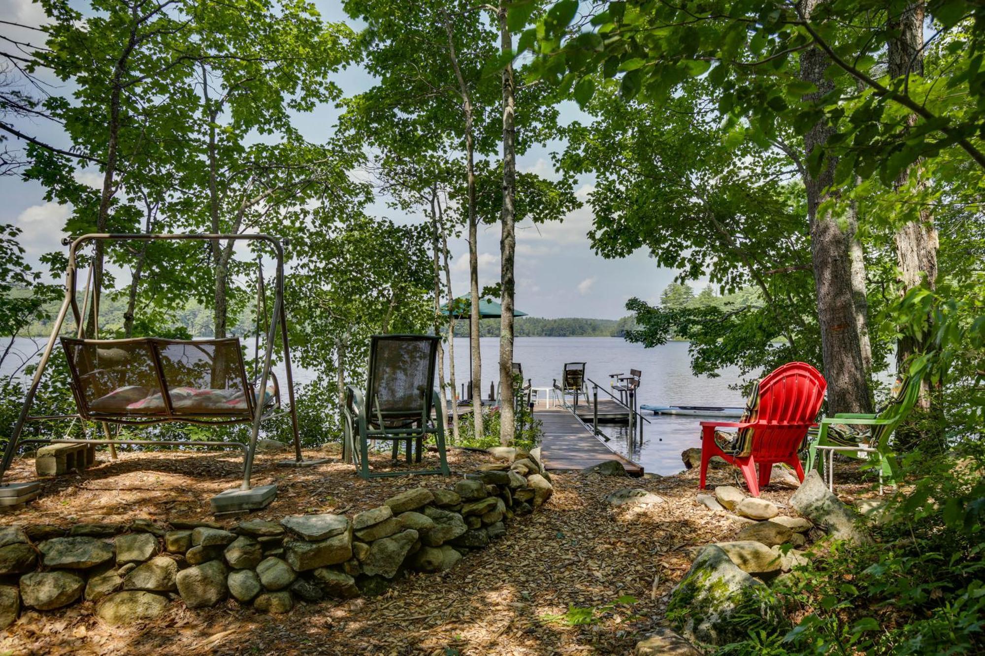 Maine Cottage With Dock And Kayaks, Near Augusta! Exterior photo