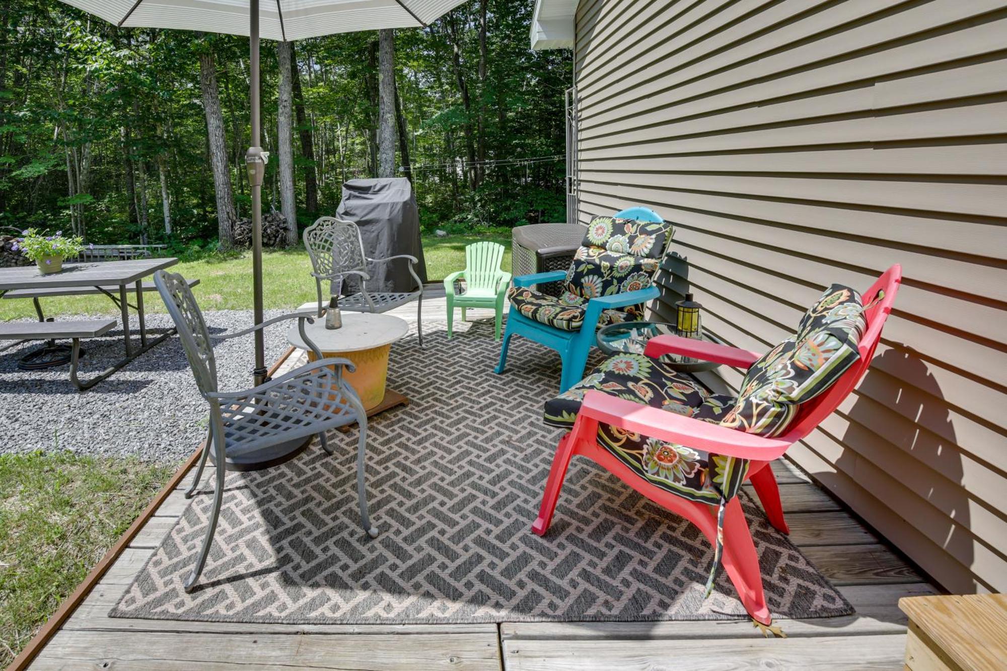Maine Cottage With Dock And Kayaks, Near Augusta! Exterior photo